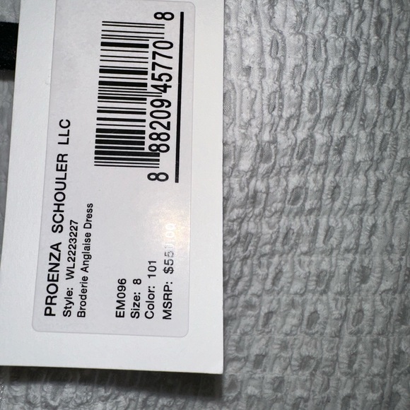 PROENZA SCHOULER WHITE LABELBroderie Anglaise Minidress - Picture 5 of 12